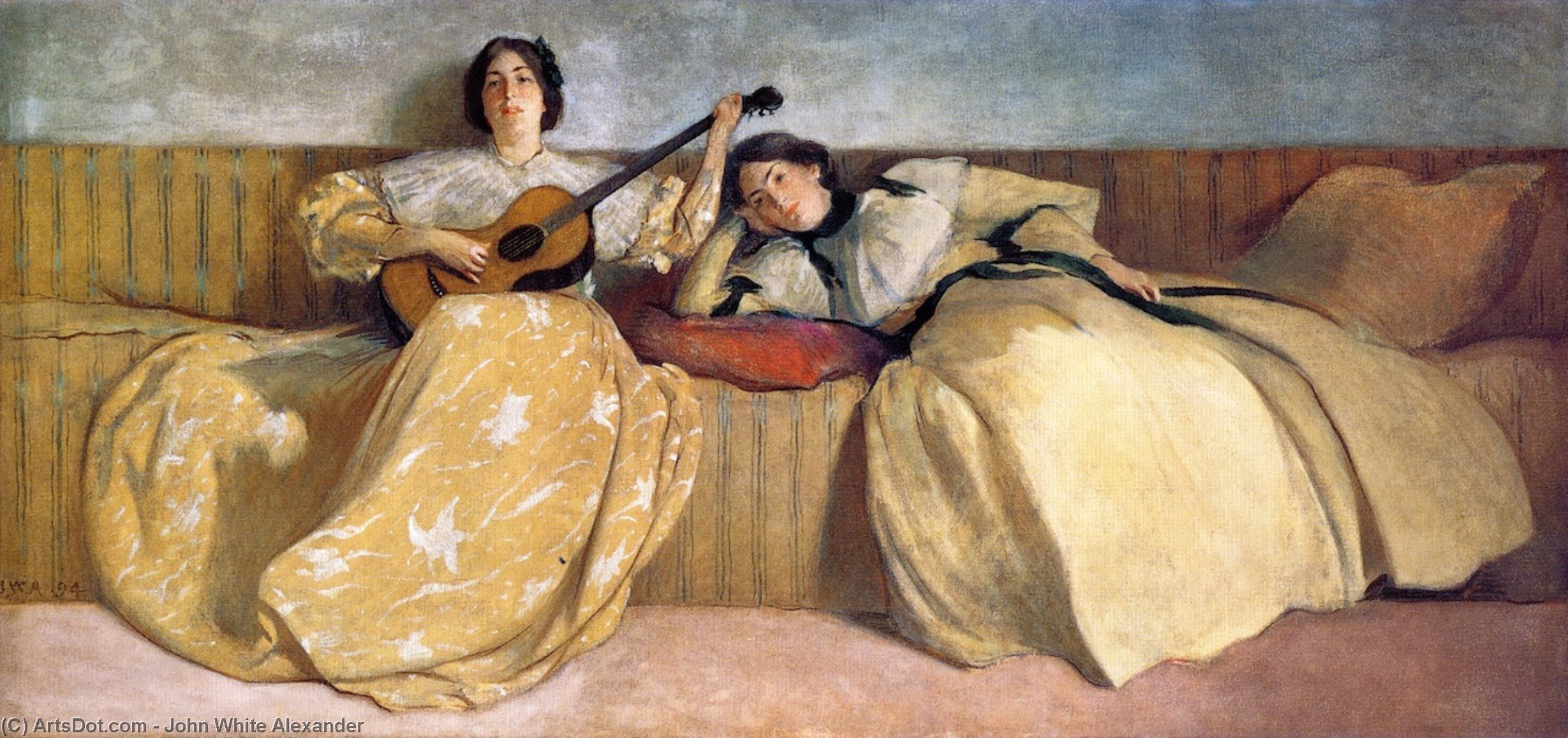 Panel For Music Room — John White Alexander