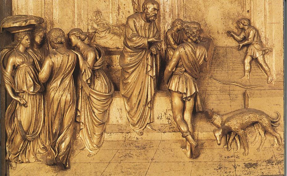 Jacob And Esau (detail) — Lorenzo Ghiberti