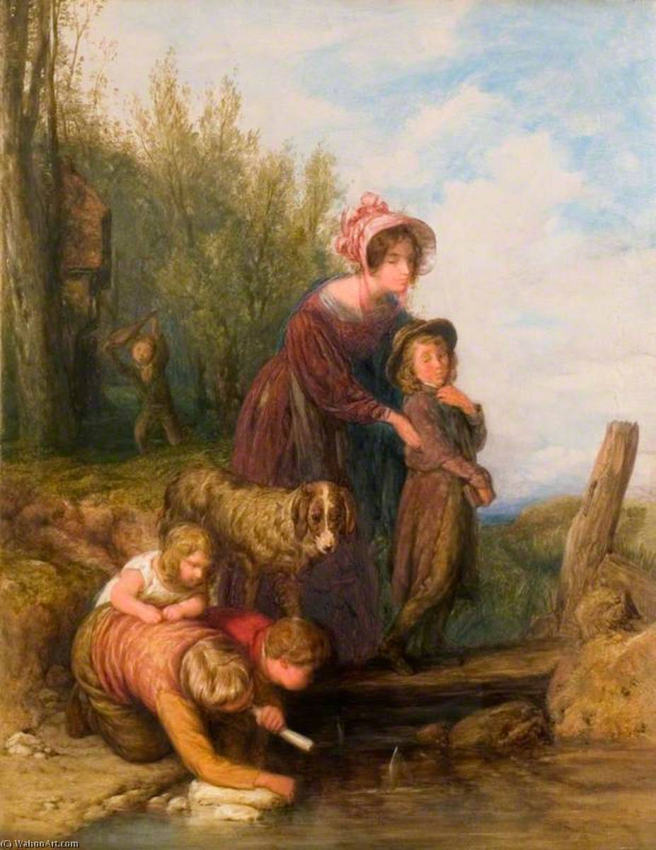 A Sailing Match — William Mulready The Younger