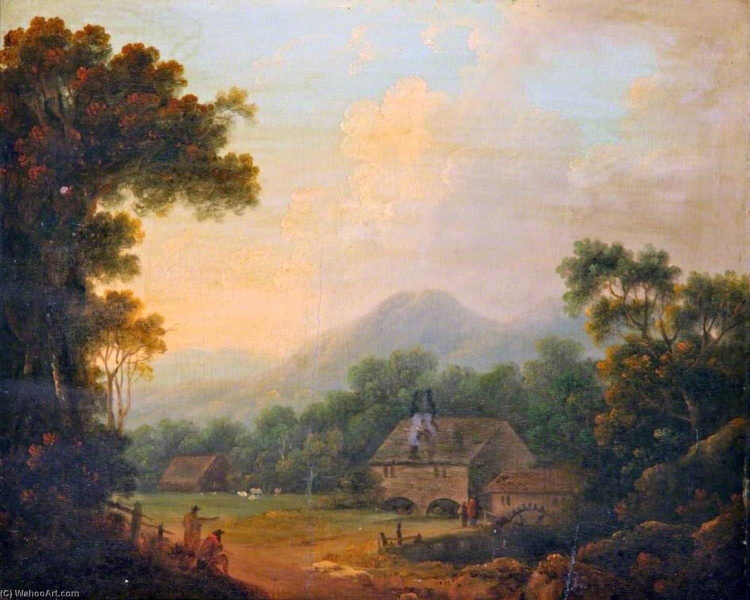Landscape With A Water Mill — John Rathbone
