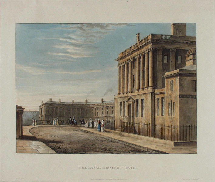 Royal Crescent, Bath — David Cox