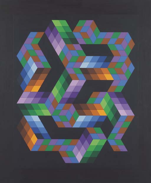 Sandra — Victor Vasarely