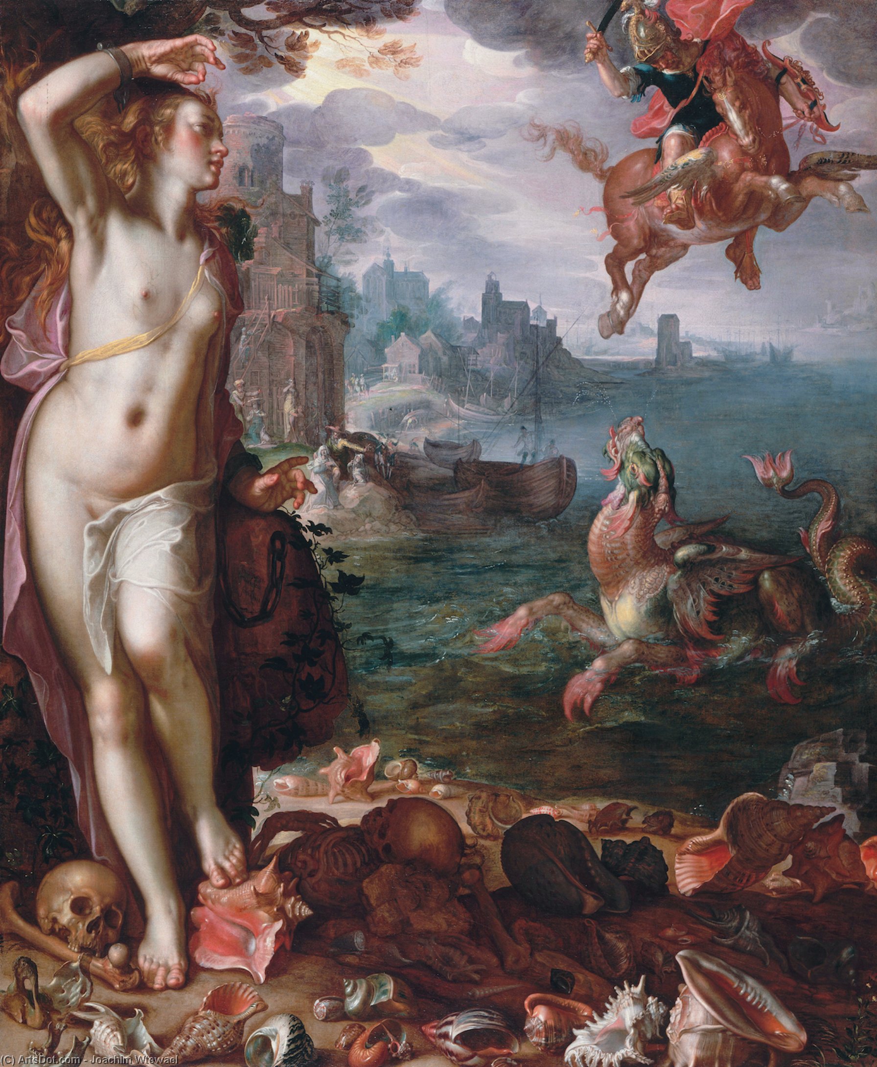Perseus And Andromeda — Joachim Anthonisz Wtewael