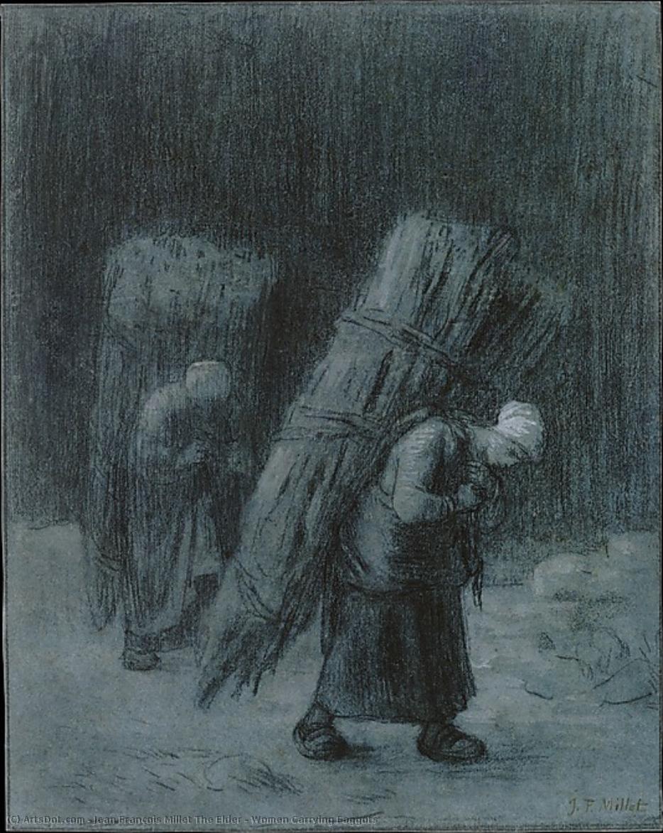 Women Carrying Faggots — Jean François Millet The Elder