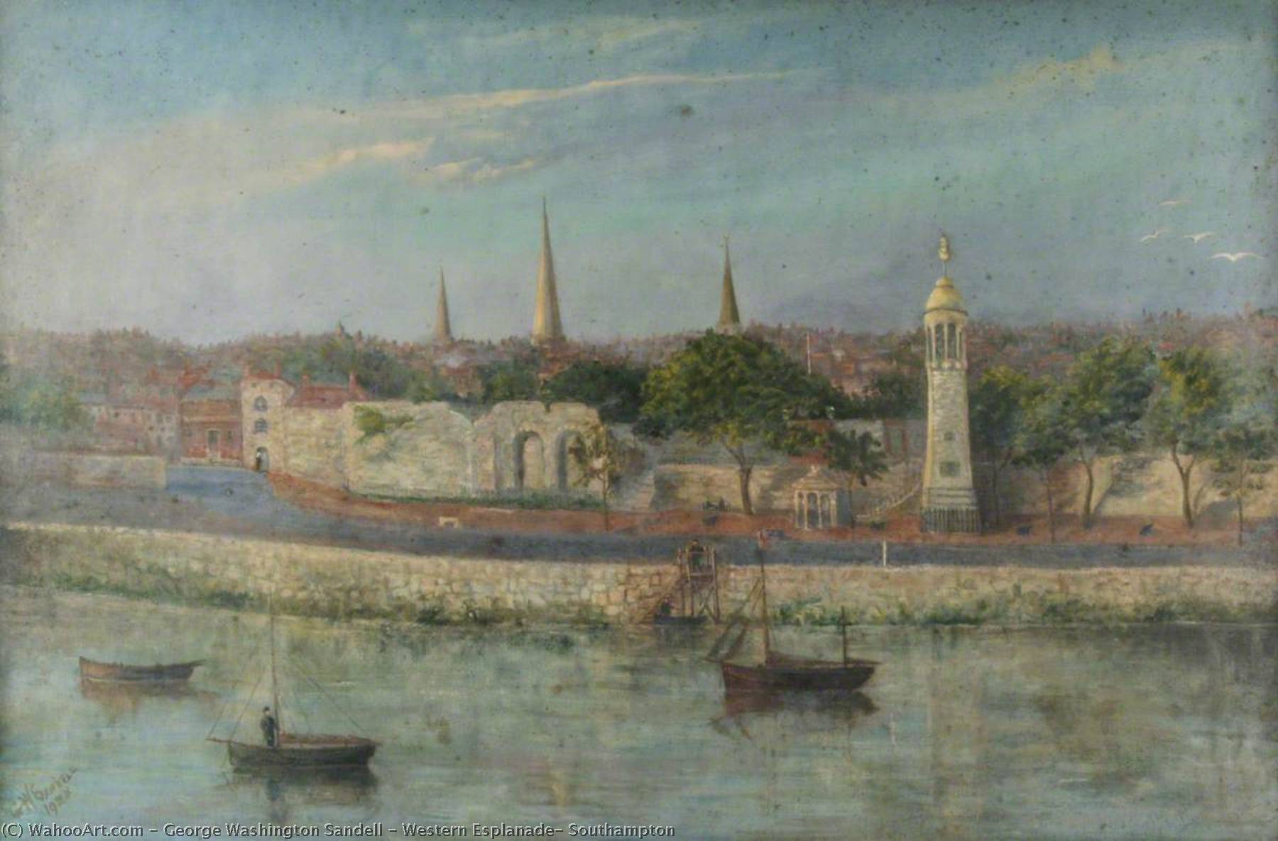 Western Esplanade, Southampton — George Washington Sandell