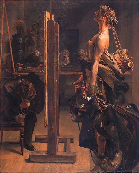 Natchnienie Malarza — Jacek Malczewski