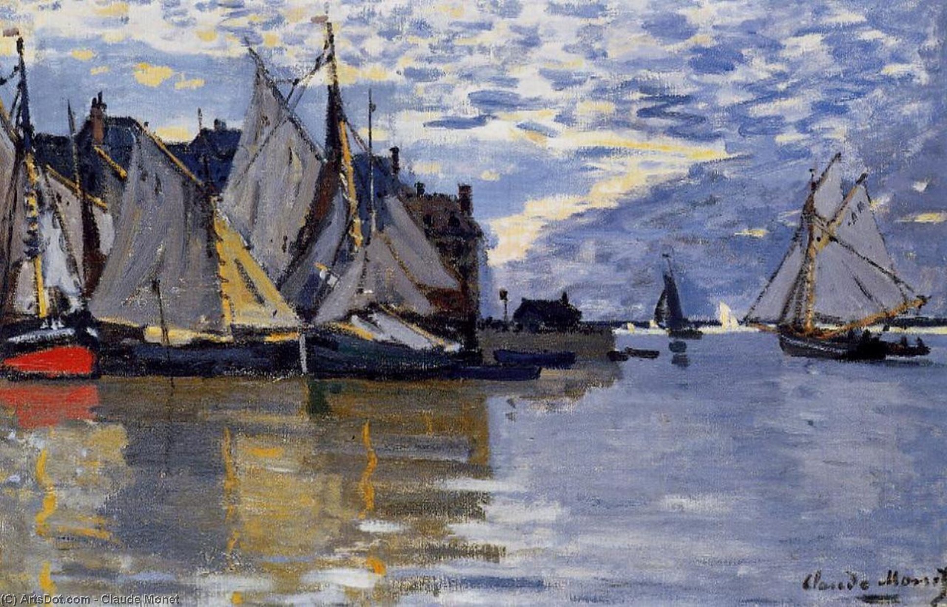 Sailboats — Клод Моне