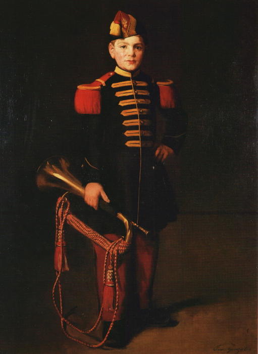 Child With A Pipe — Eva Gonzalès