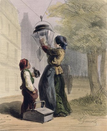 The Lamplighter — Alfred Andre Geniole