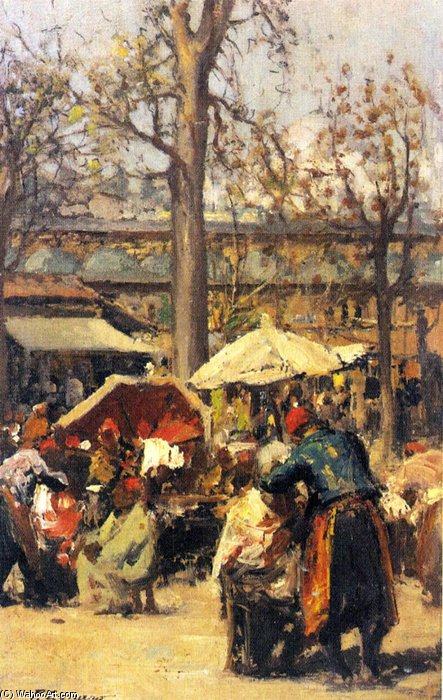 Market — Fausto Zonaro