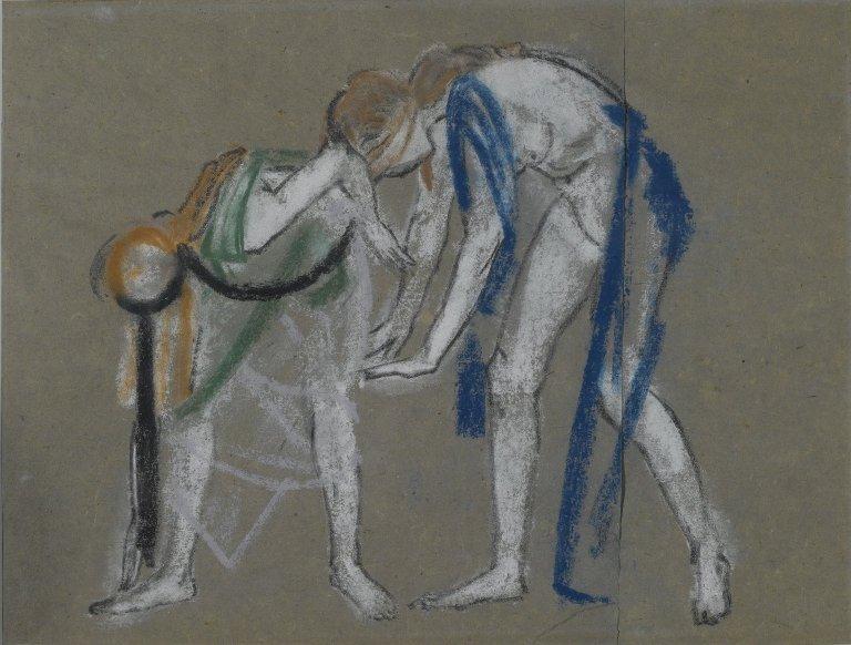 Study Of Two Dancers — Arthur B. Davies