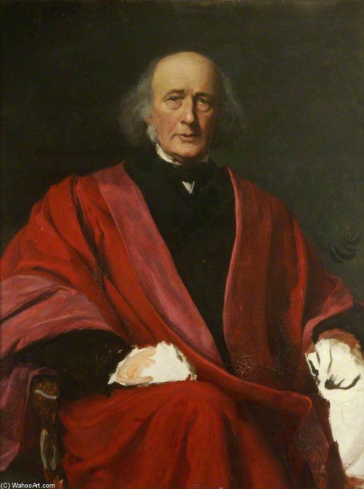 Study Of Sir Henry Wentworth Acland — Sir Hubert Von Herkomer