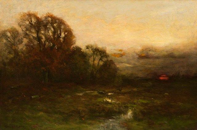 Long Island Sunset — Charles Melville Dewey