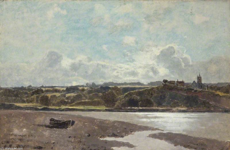 Landscape Opposite Newnham On Severn — Karl Heffner