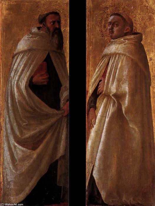 Two Panels From The Pisa Altarpiece — Masaccio