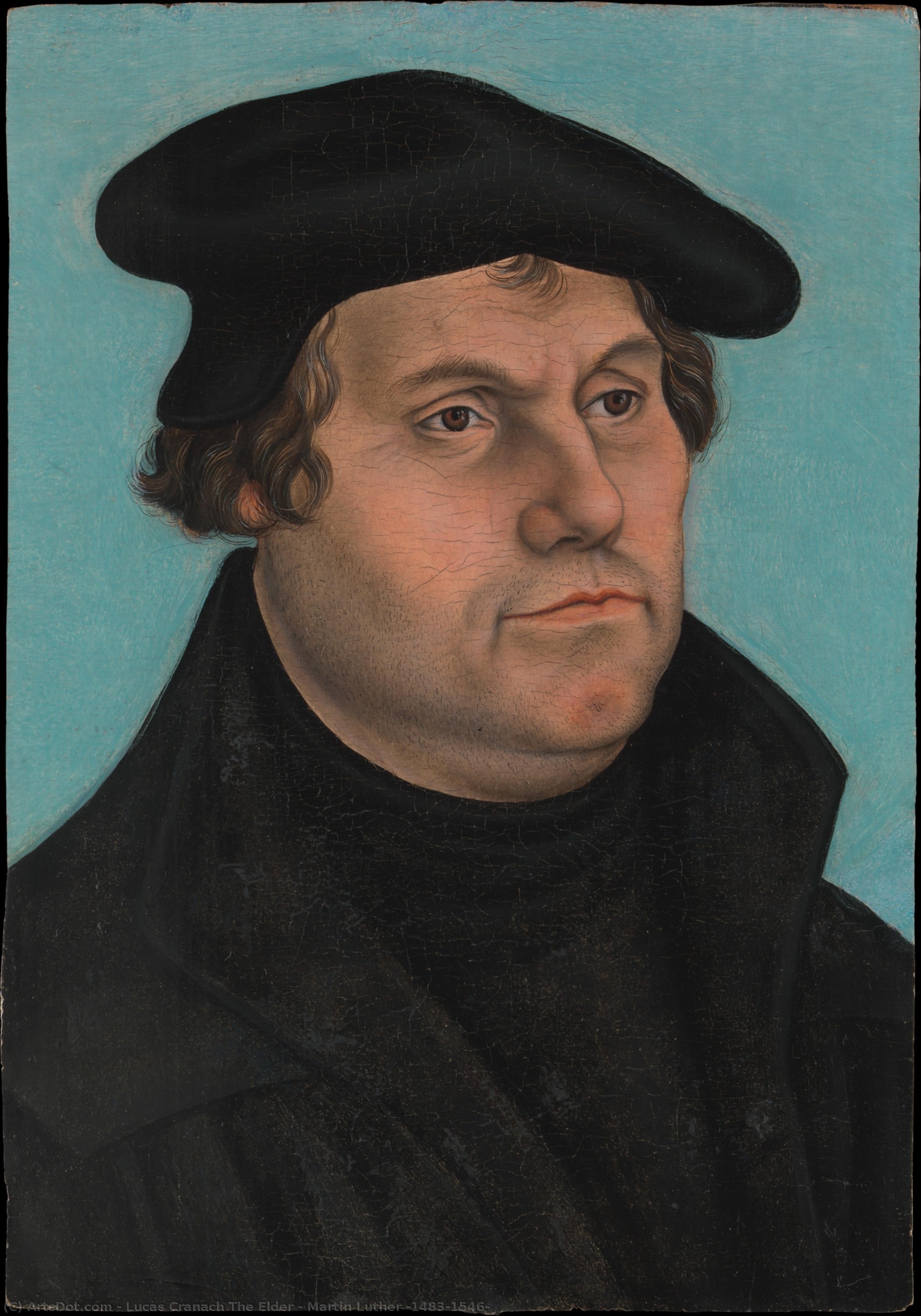 Martin Luther (1483–1546) — Lucas Cranach The Elder