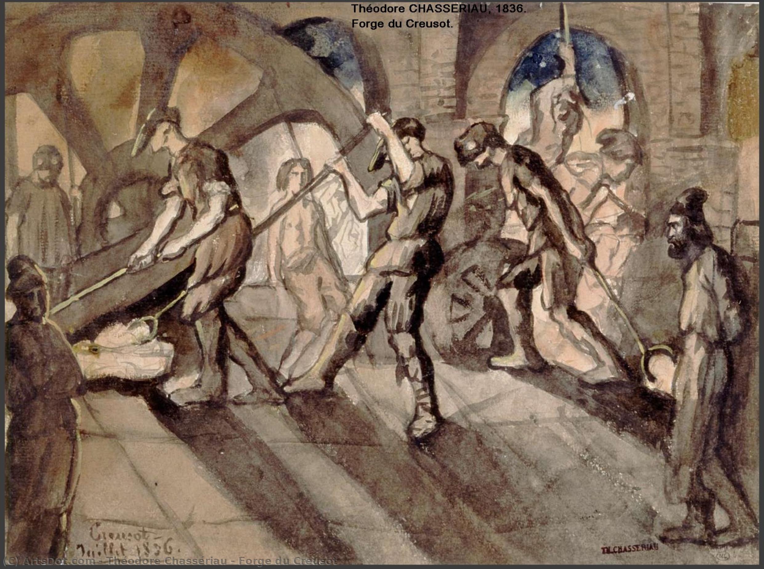 Forge Du Creusot — Théodore Chassériau