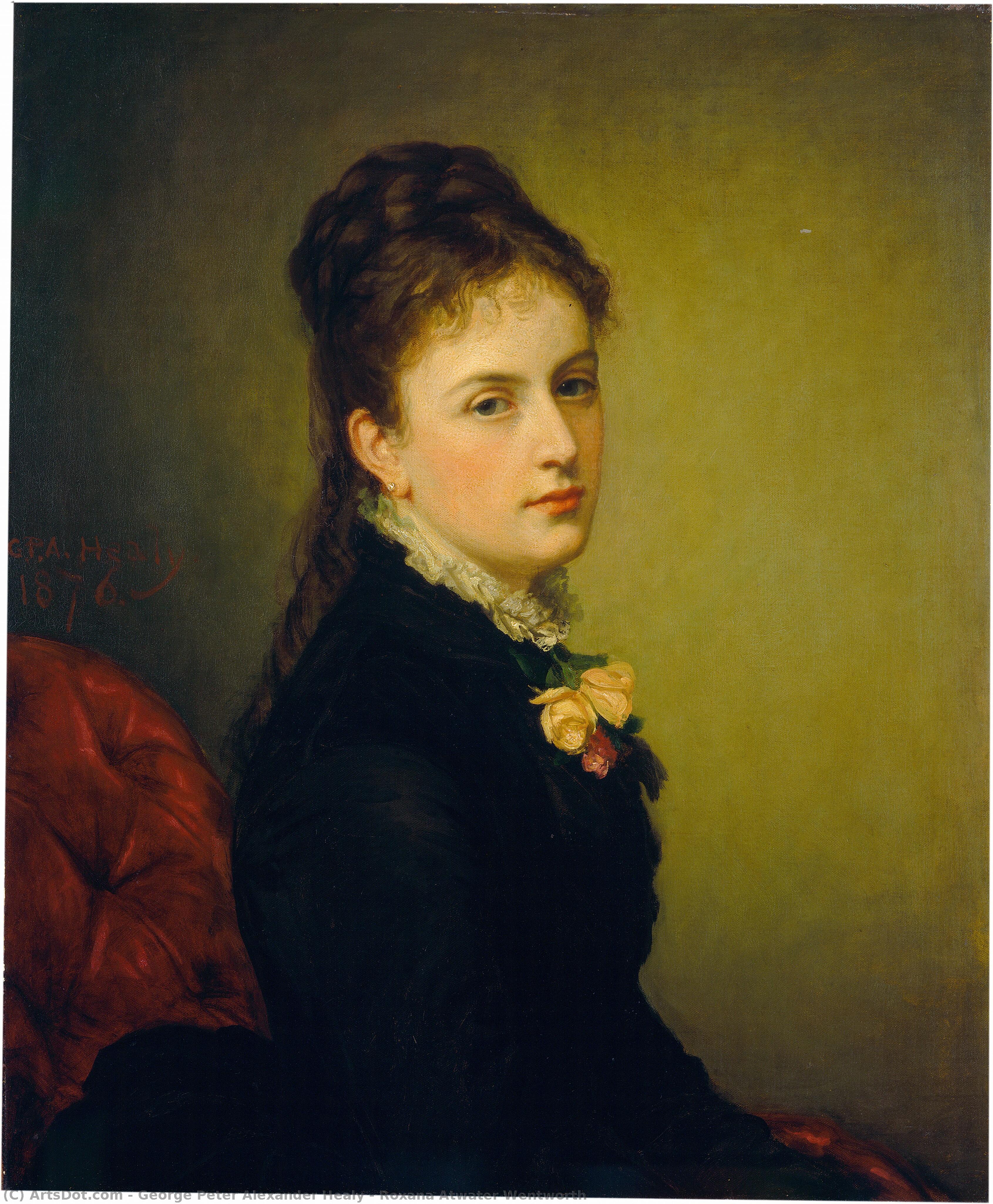 Roxana Atwater Wentworth — George Peter Alexander Healy