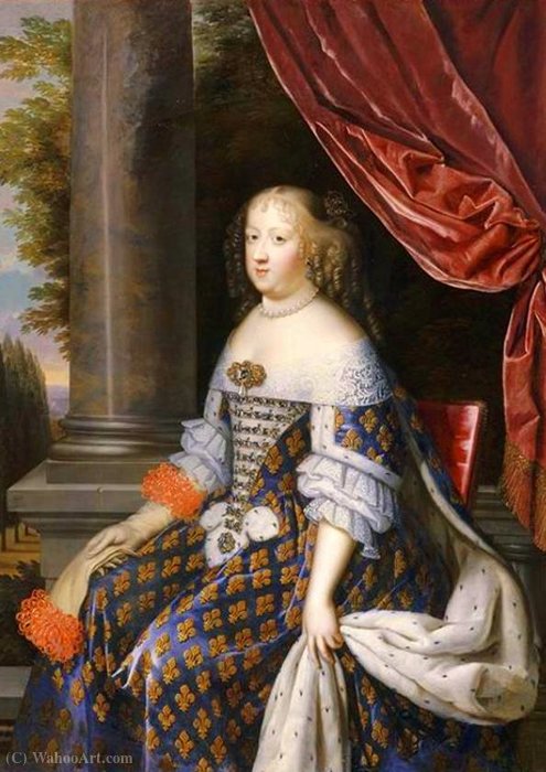 Maria Theresa Of Austria — Jean Nocret