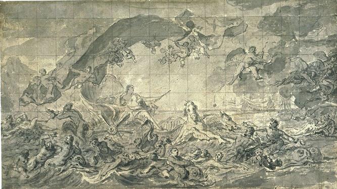 The Triumph Of Amphitrite — Marc Nattier