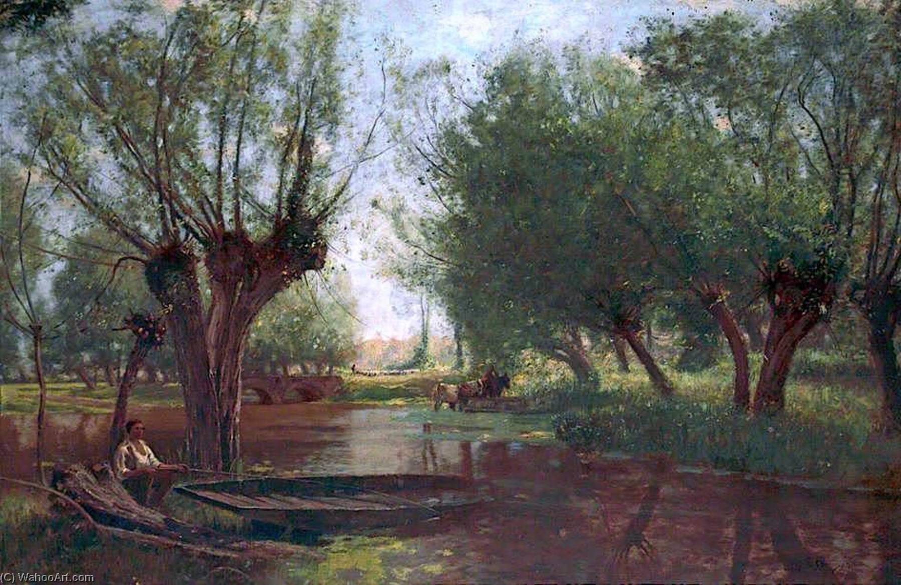 The Gentle Streamlet, Willow Wood — Sir David Scott Murray