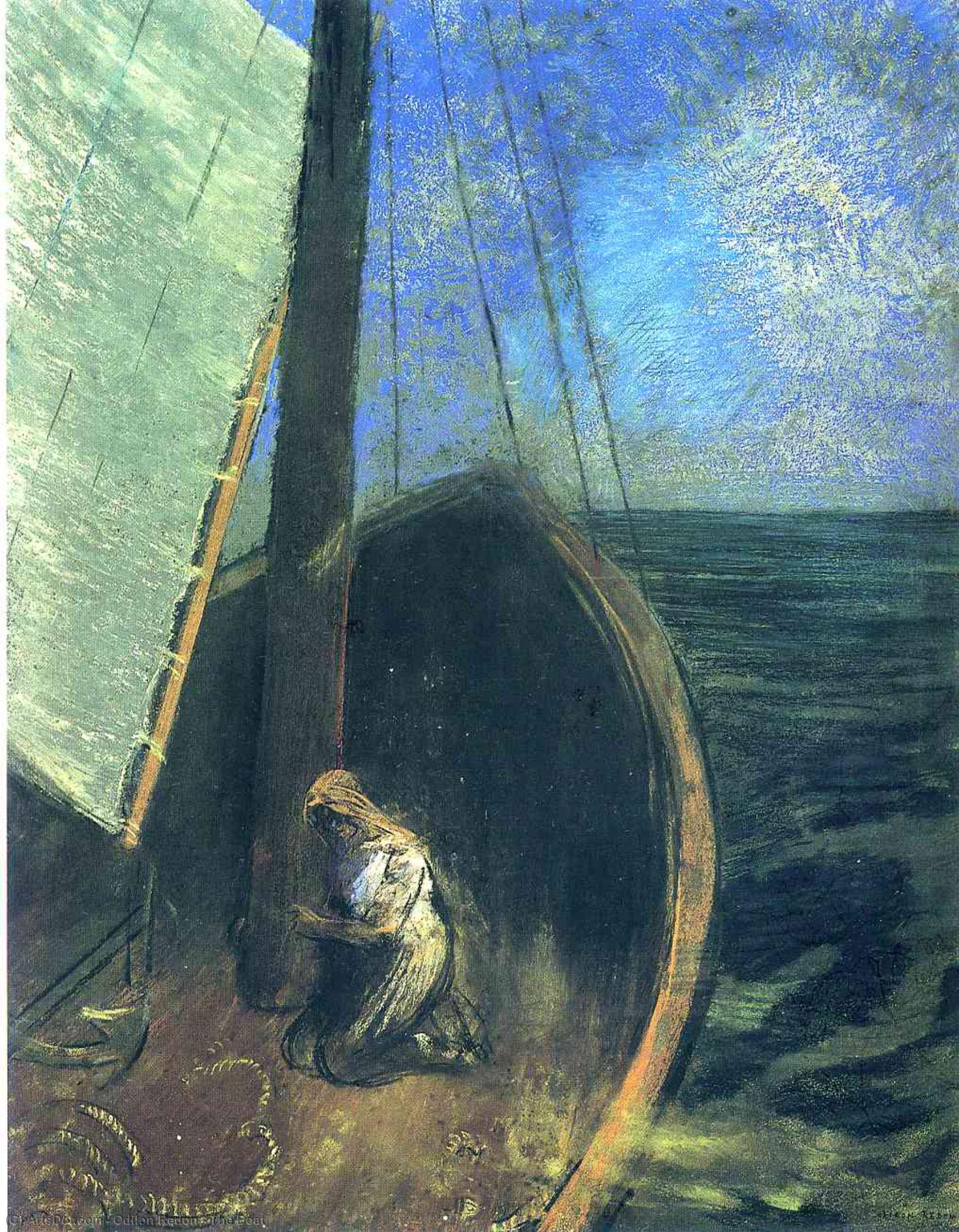 The Boat — Odilon Redon