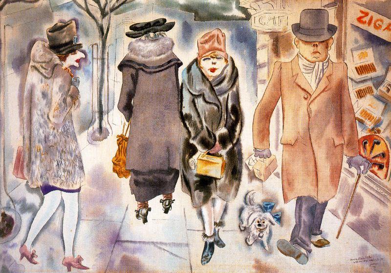 Kurfürstendamm — George Grosz