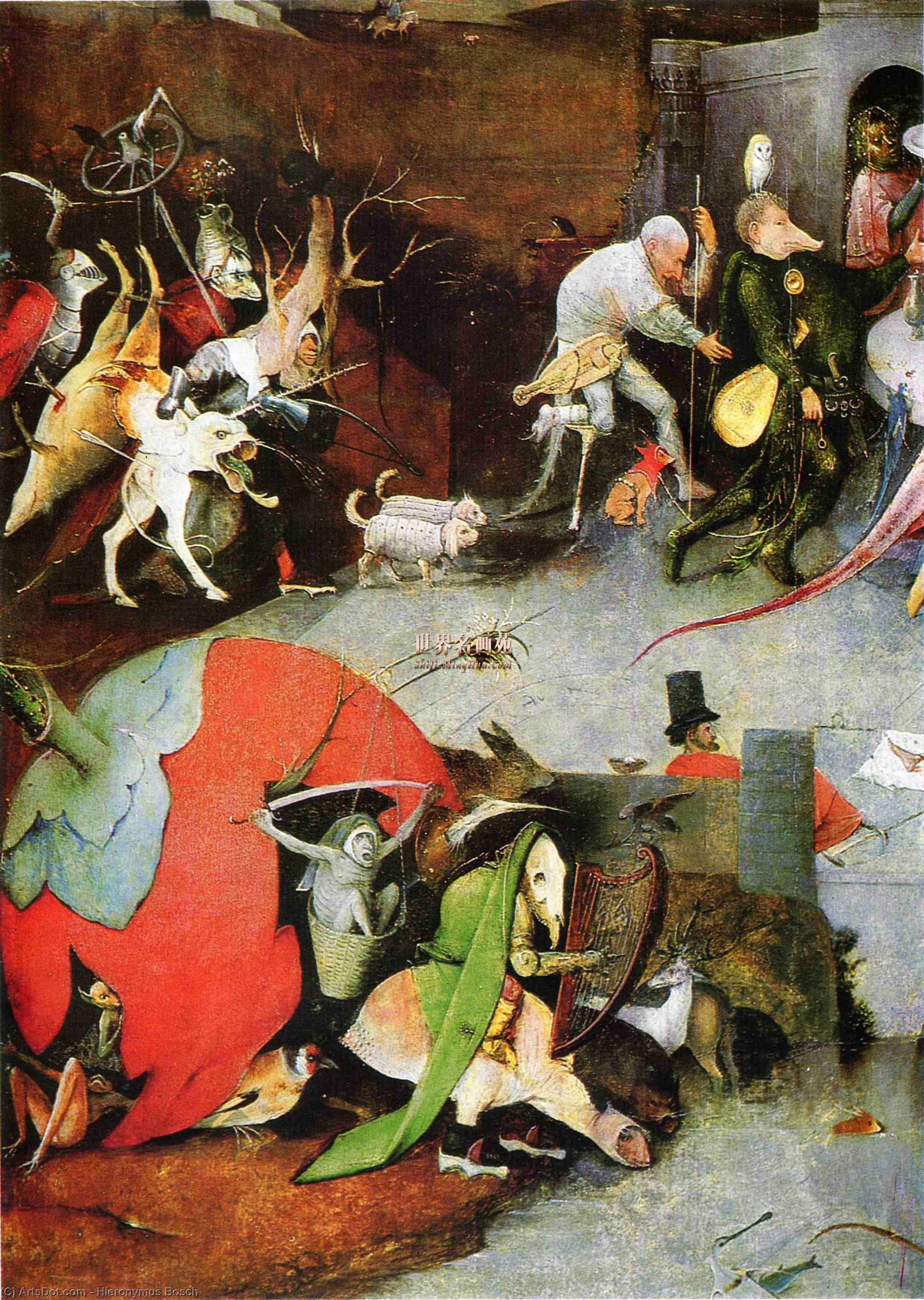 Temptation Of St. Anthony (detail) — Hieronymus Bosch
