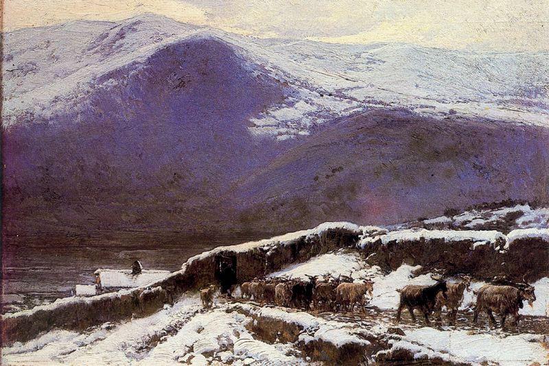 Flock In Winter — Mariano Barbasan