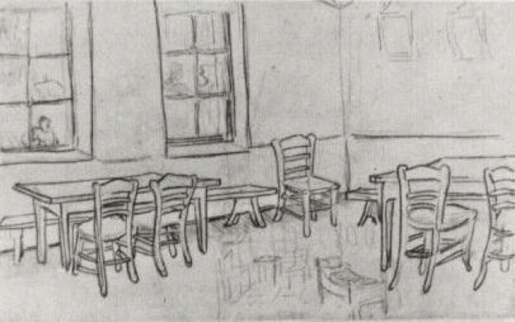 Interior Of A Restaurant — Vincent Willem Van Gogh