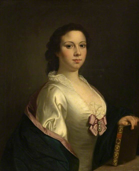 Portrait Of A Lady In White — William Denune