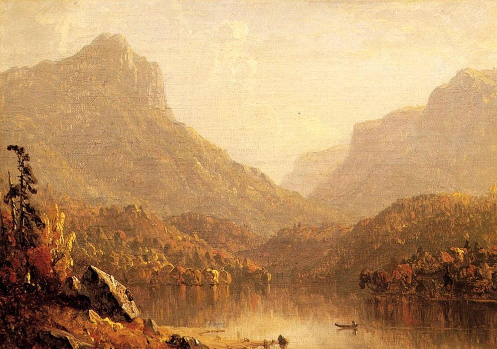 Lake Scene — Sanford Robinson Gifford