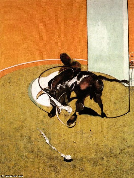 Study For Bullfight No.1, Second Version, — Francis Bacon