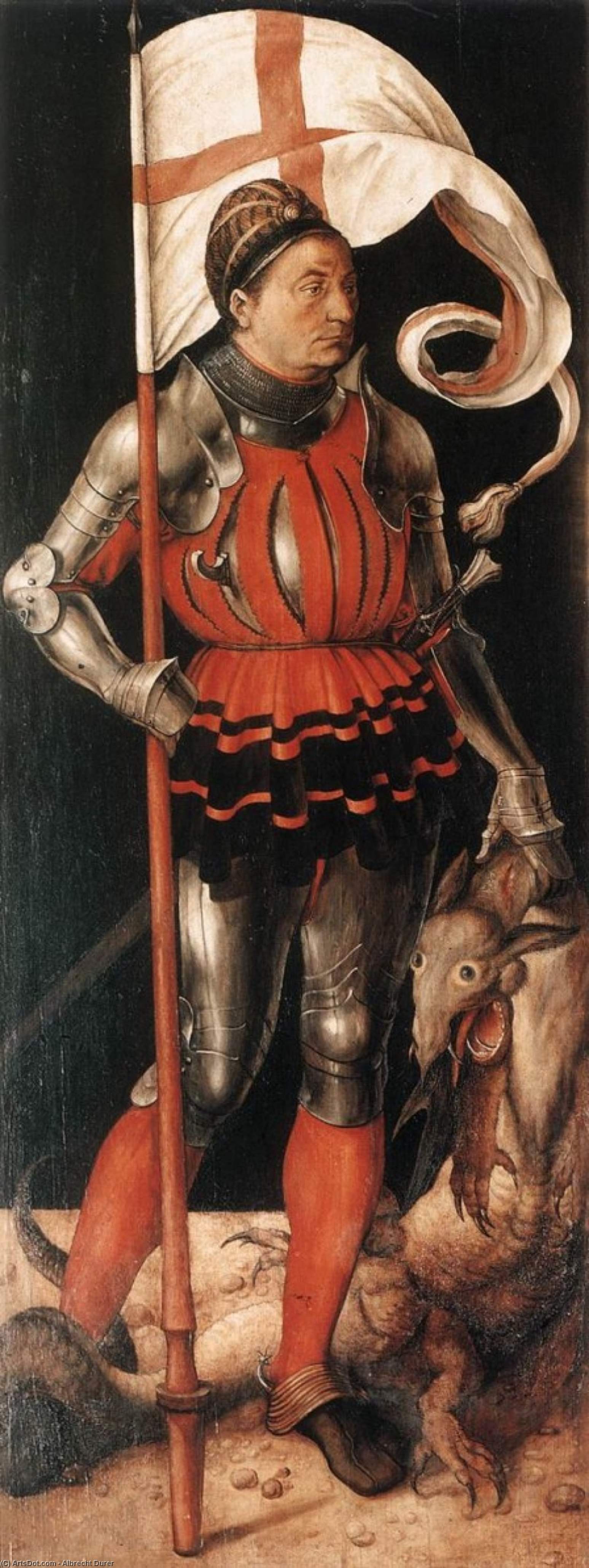 Paumgartner Altar (left Wing) — Albrecht Dürer