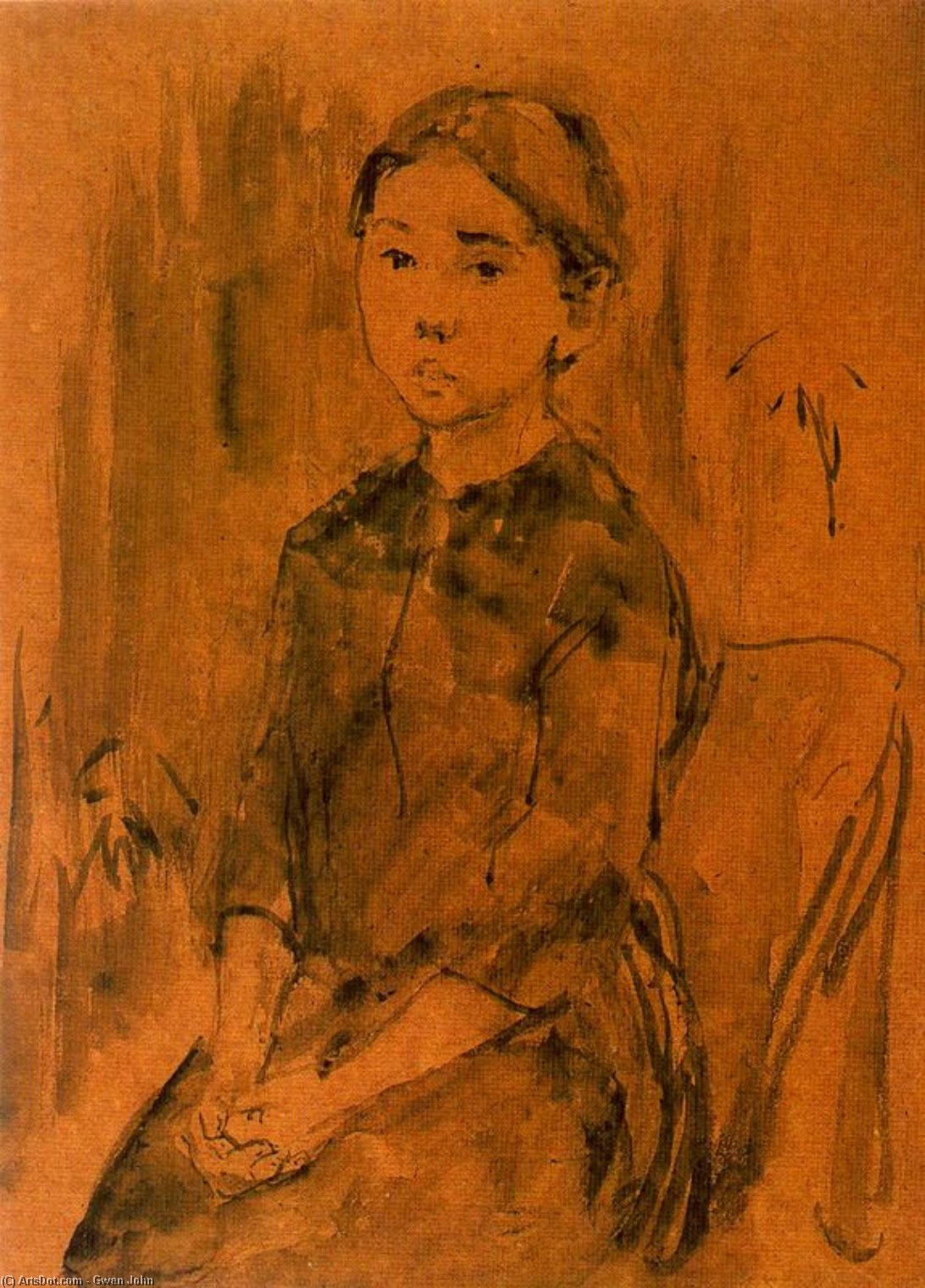 Study Of Child — Gwen John