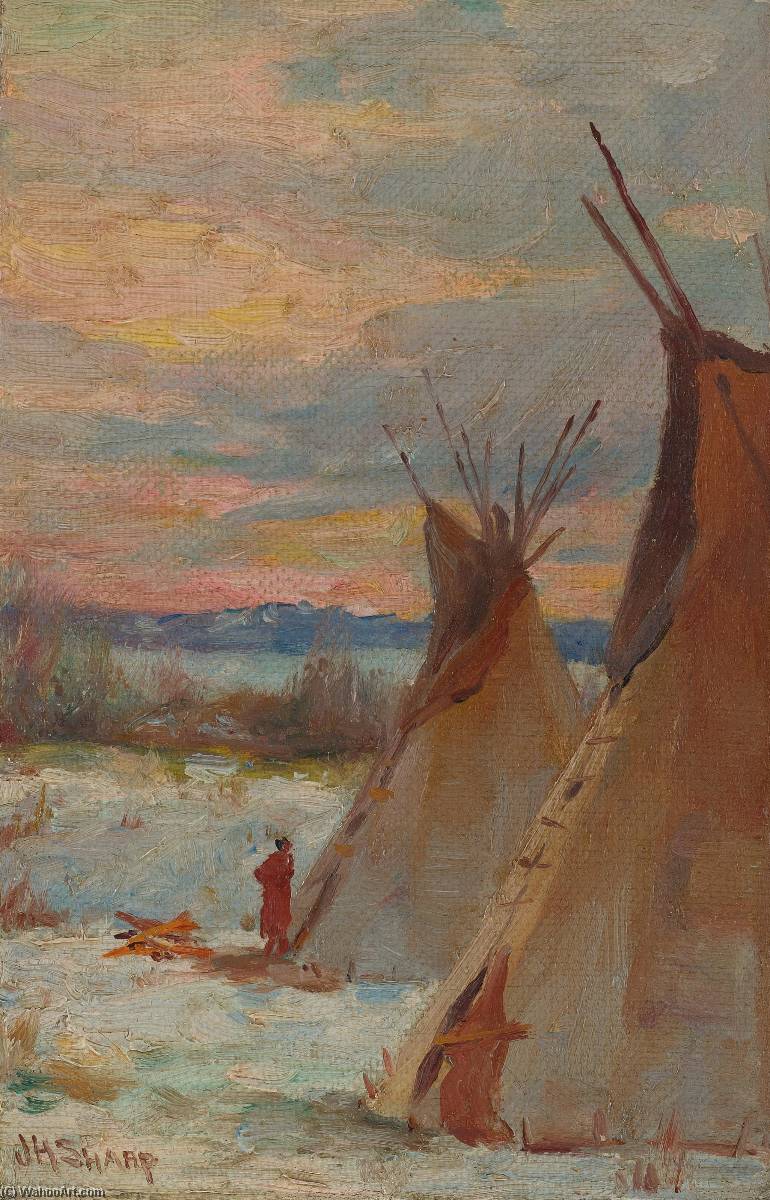 Winter Landscape — Joseph Henry Sharp
