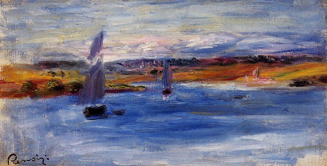Sailboats — Pierre-auguste Renoir