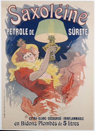 Poster Advertising 'saxoleine' — Jules Chéret