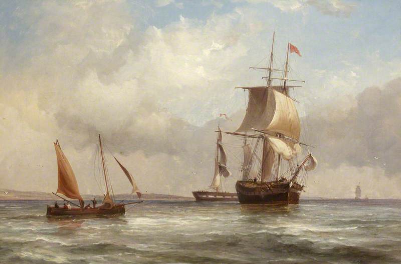 Ships In Calm Water — James Harris Senior