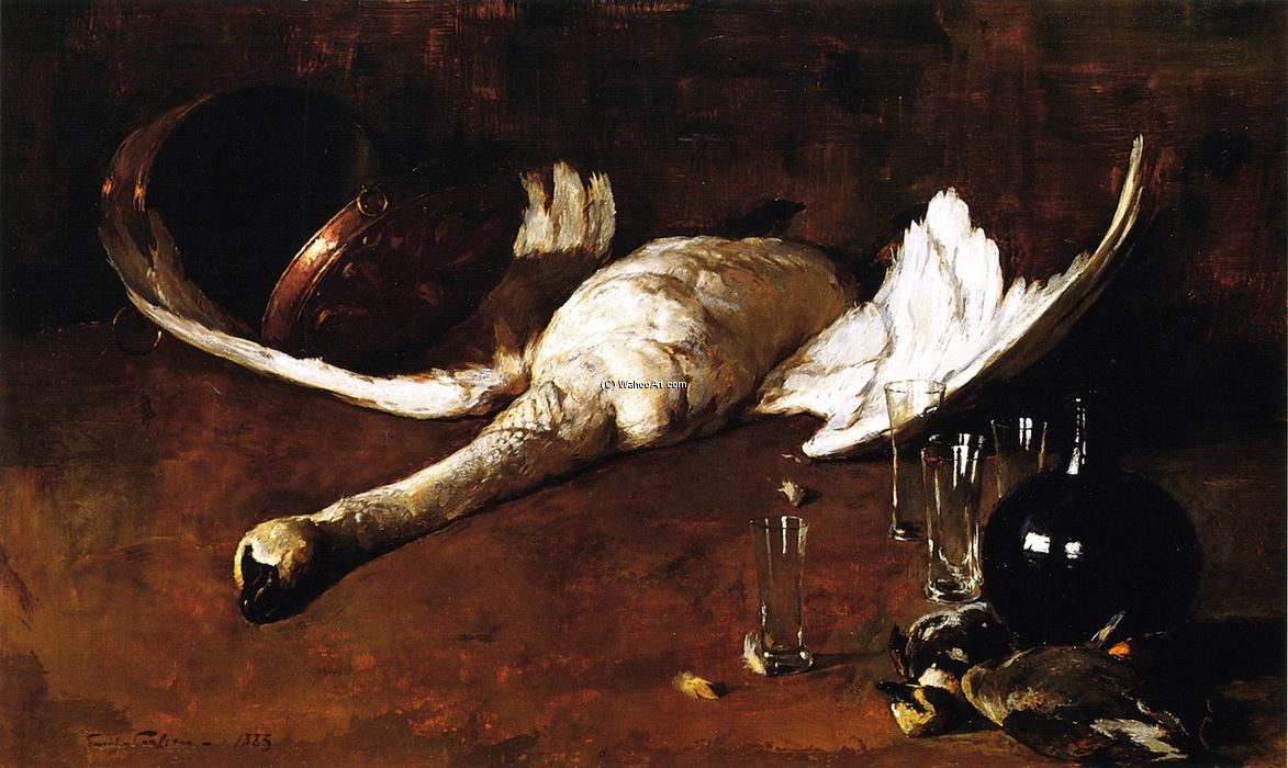 Still Life With Goose — Soren Emil Carlsen