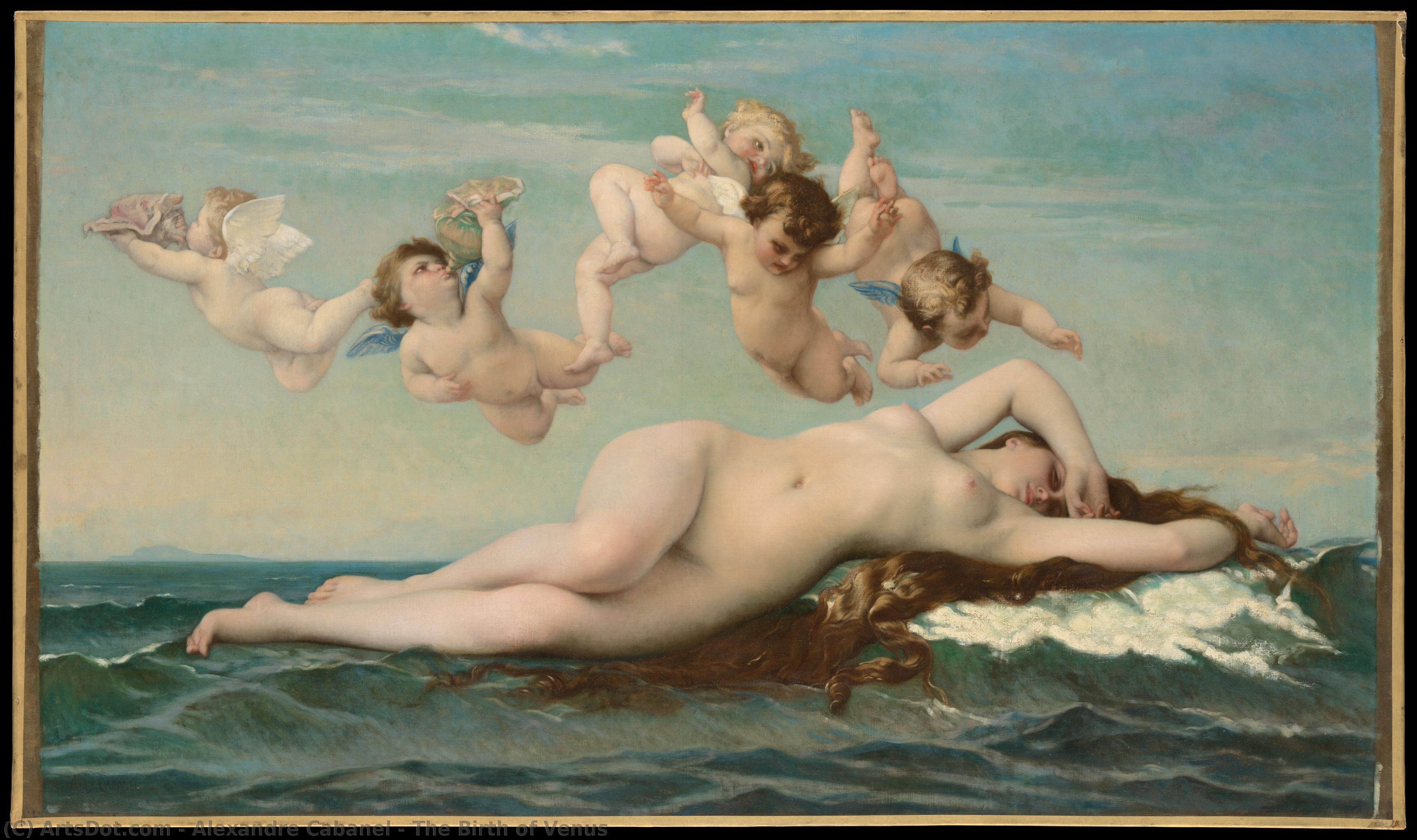 The Birth Of Venus — Alexandre Cabanel