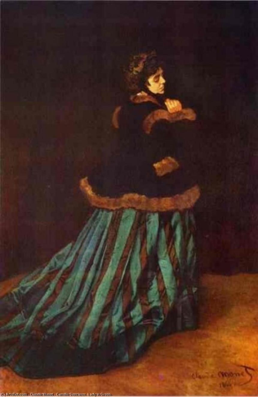Camille Doncieux (lady In Green) — Claude Monet
