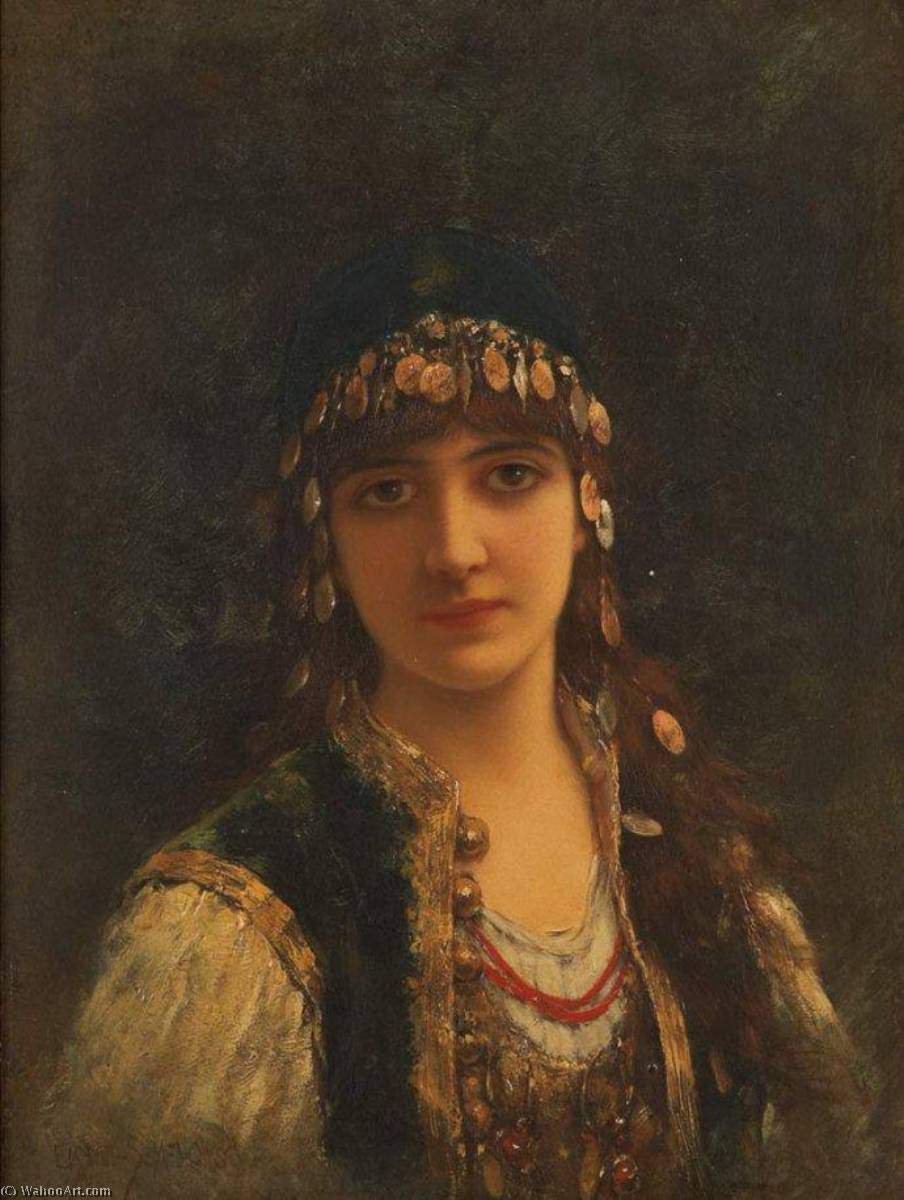 Gypsy Girl — Emile Eisman Semenovsky