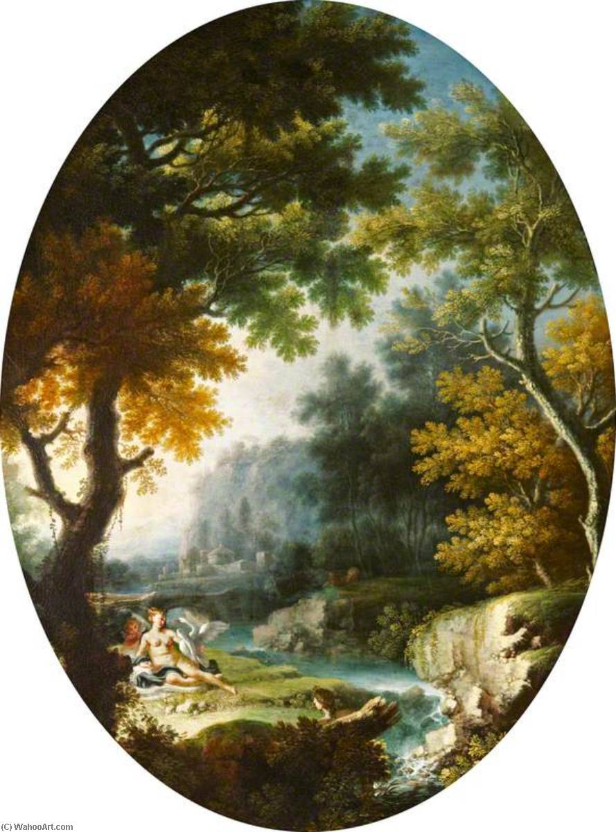 Landscape With Leda And The Swan — Michele Pagano
