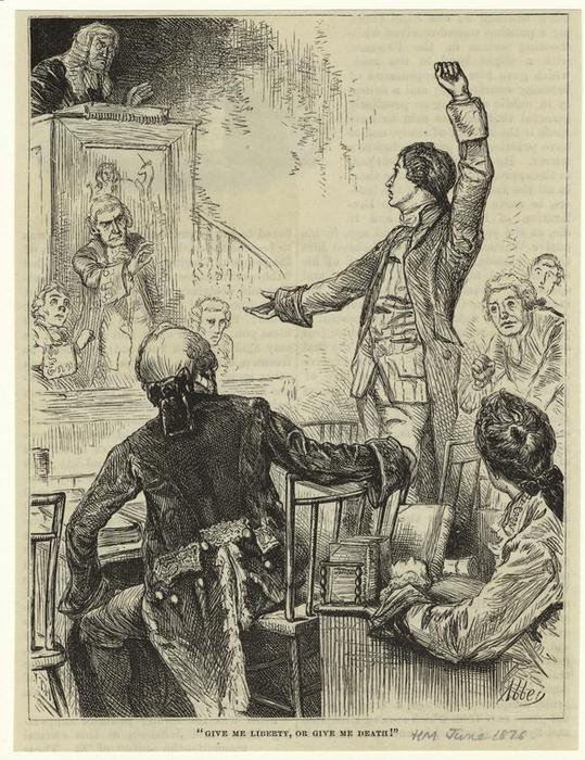 Give Me Liberty, Or Give Me Death! — Edwin Austin Abbey