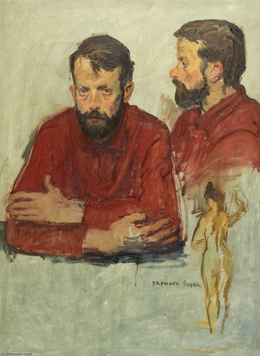 Dobbs, John, Portrait Of — Raphael Soyer