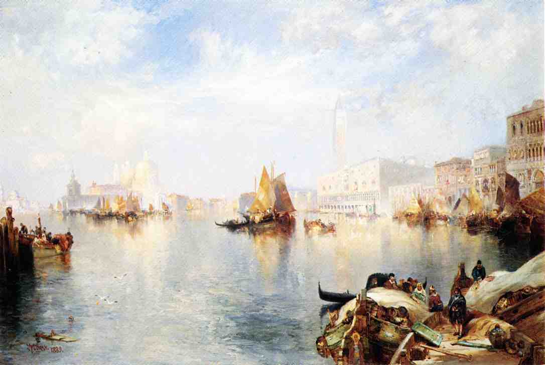 Venetian Grand Canal — Thomas Moran