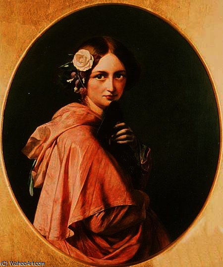 Portrait Of A Lady — Henry Nelson O'neil
