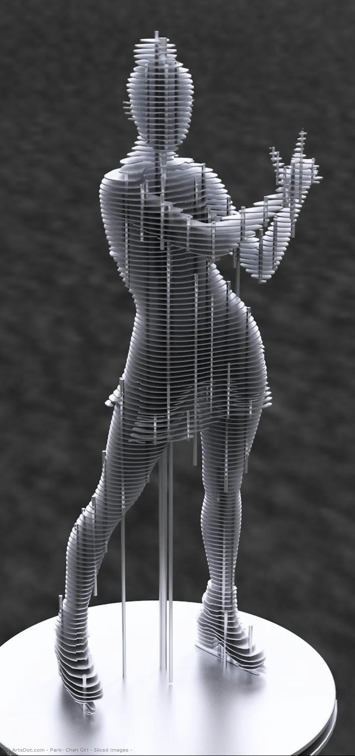 Sliced Images — Park, Chan Girl