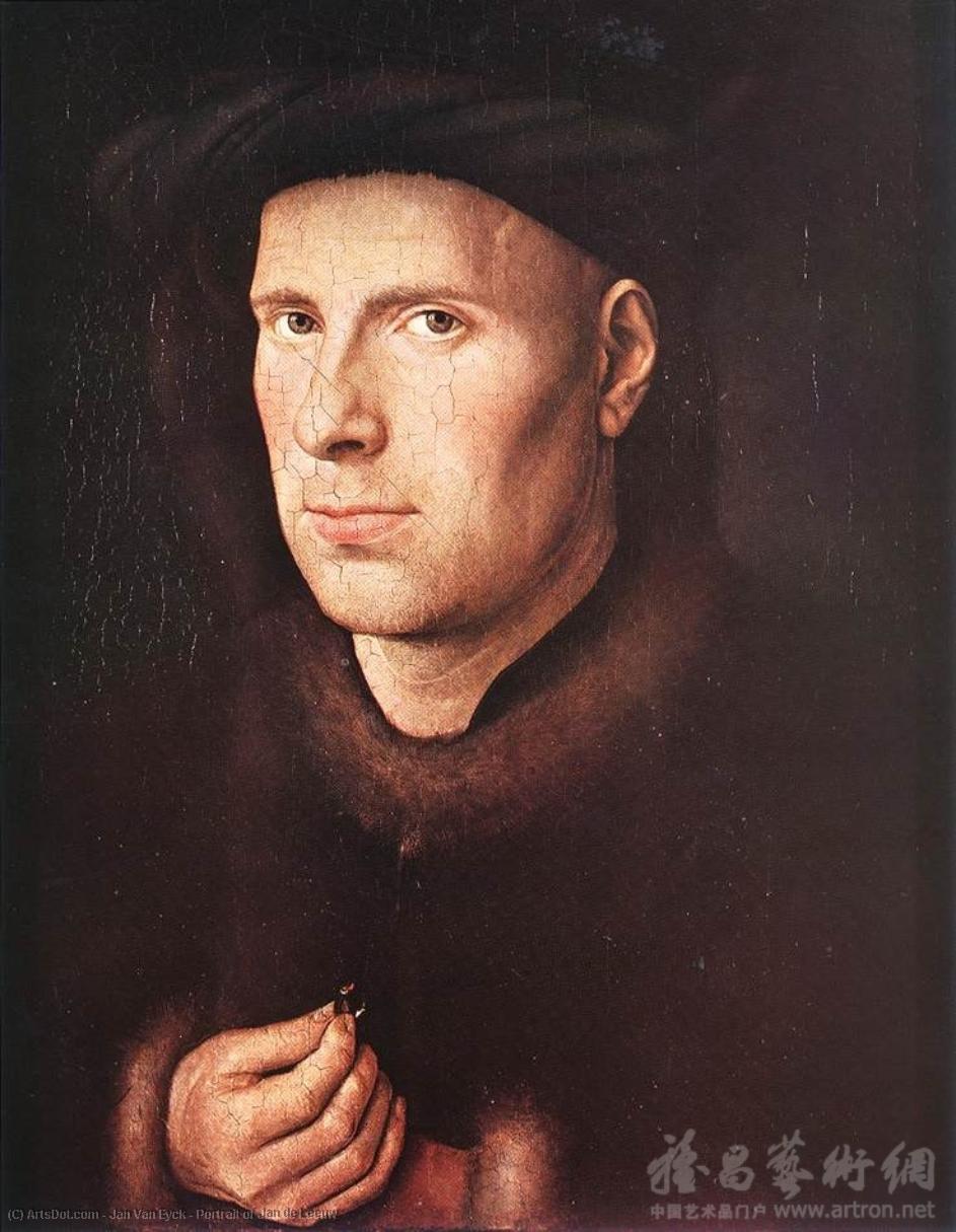 Portrait Of Jan De Leeuw — Jan Van Eyck